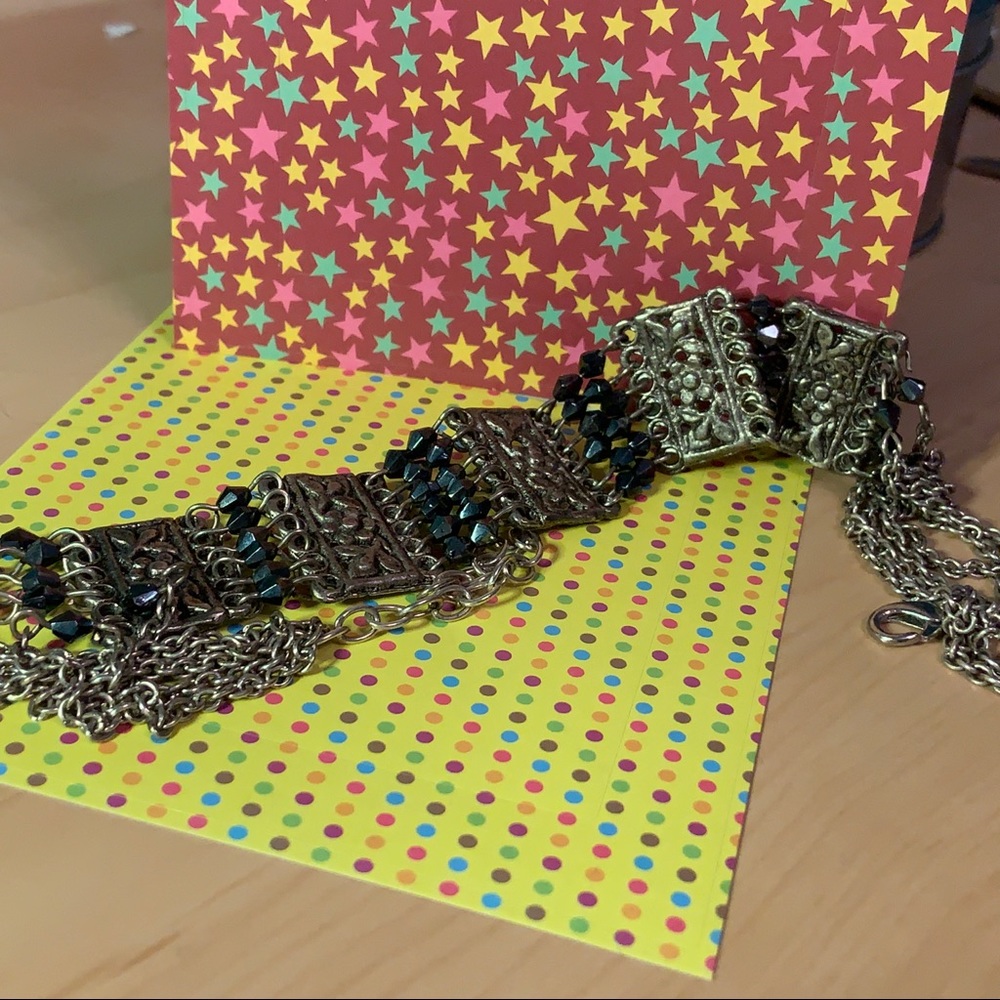Gothic metal choker